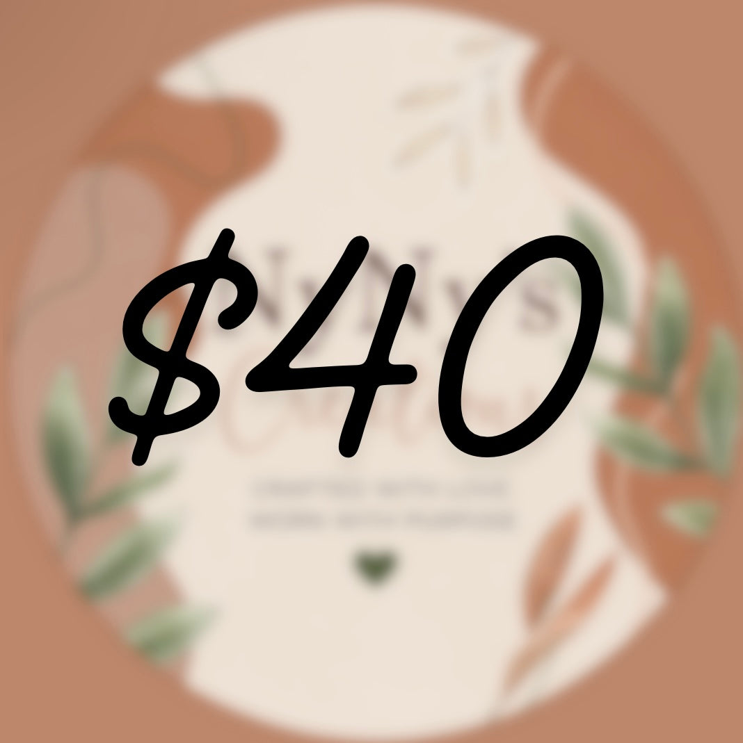 $40 Jewelry